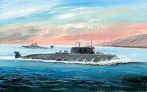 Zvezda - K-141 Kursk Russian Nuclear Submarine